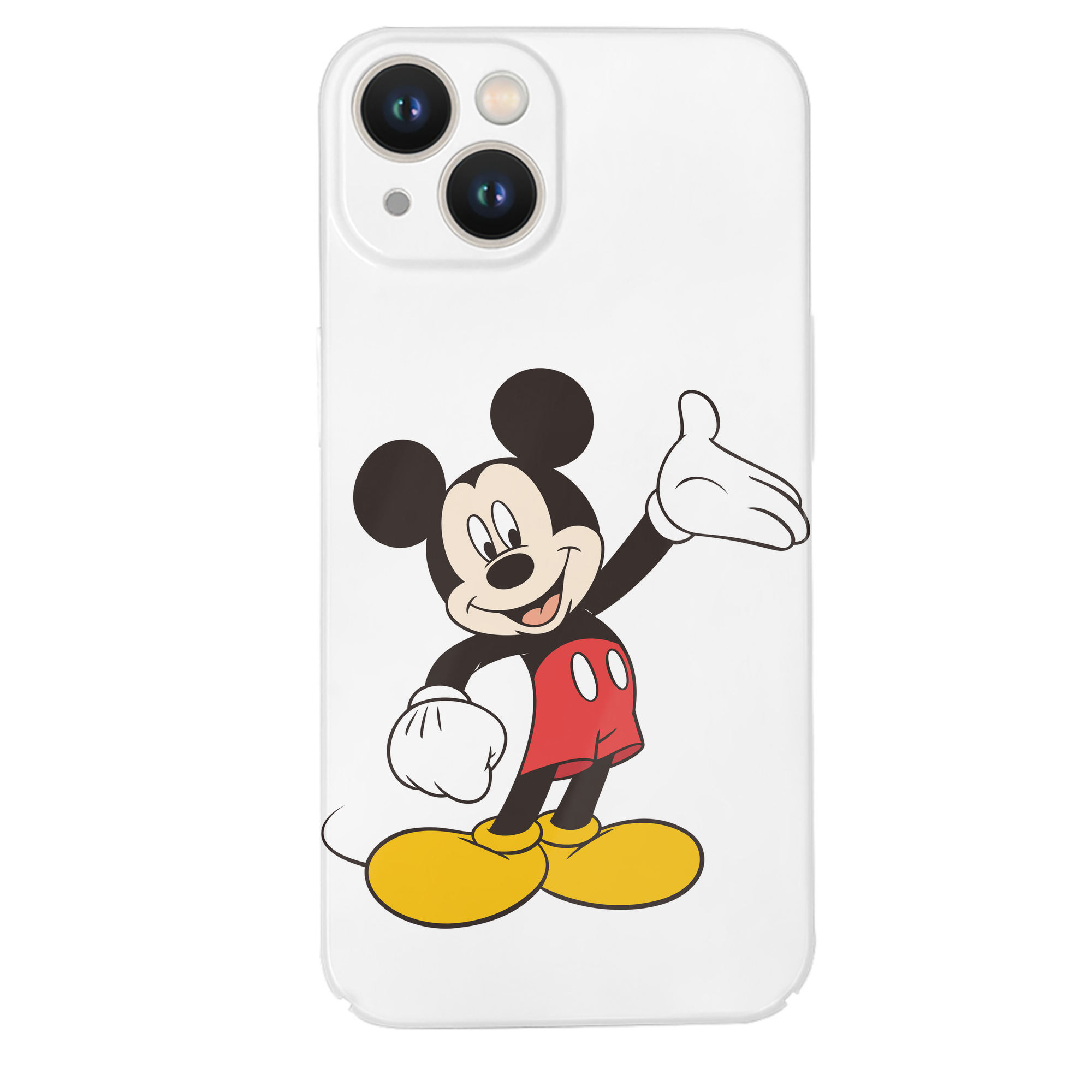 （画像用） ミッキーマウス Mickey Mouse 【iPhone 14シリーズ対応】ハードケース